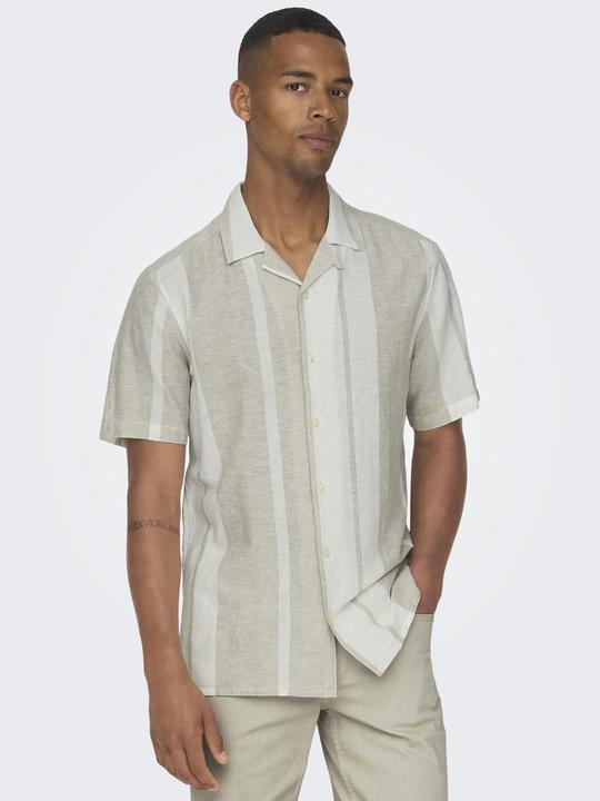 Image du produit Only & Sons Onscaiden Life Stripe Linen Resort Noos (XS)