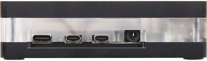 Produktbild Joy-it Acryl Gehäuse mit Lüfter für Raspberry Pi 4