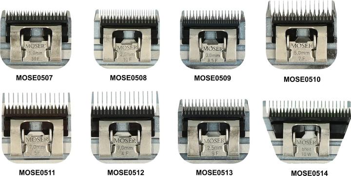 Produktbild Moser Schneidsatz 2mm (Hund)