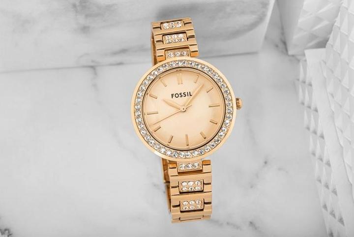 Produktbild Fossil Karli BQ3181 Damenuhr + BOX (Analoguhr, 34 mm)