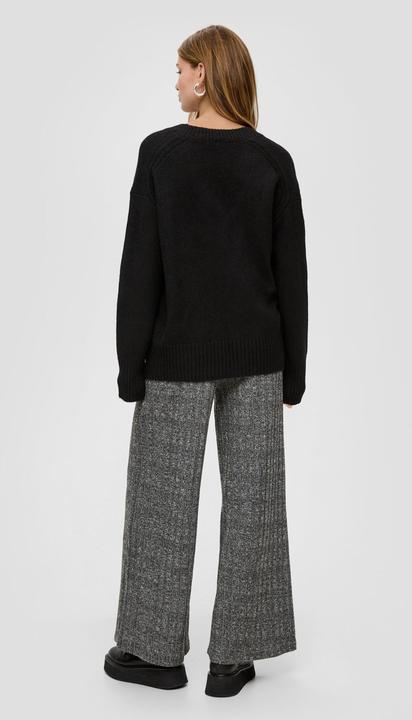 Image du produit s.Oliver Strickpullover Strickpullover mit V-Ausschnitt (S)