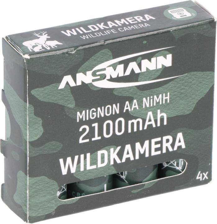 Actual product image Ansmann 1322-0026 Mignon (AA) rechargeable NiMH 2100 mAh 1.2 V 4 pcs. (4 pcs., AA, 2100 mAh)