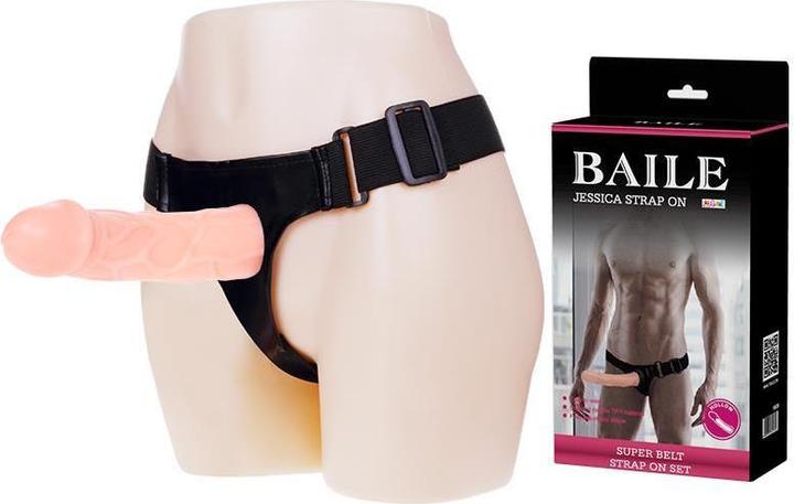 Produktbild Bijoux Indiscrets Strap-On mit hohlem Dildo 16 cm