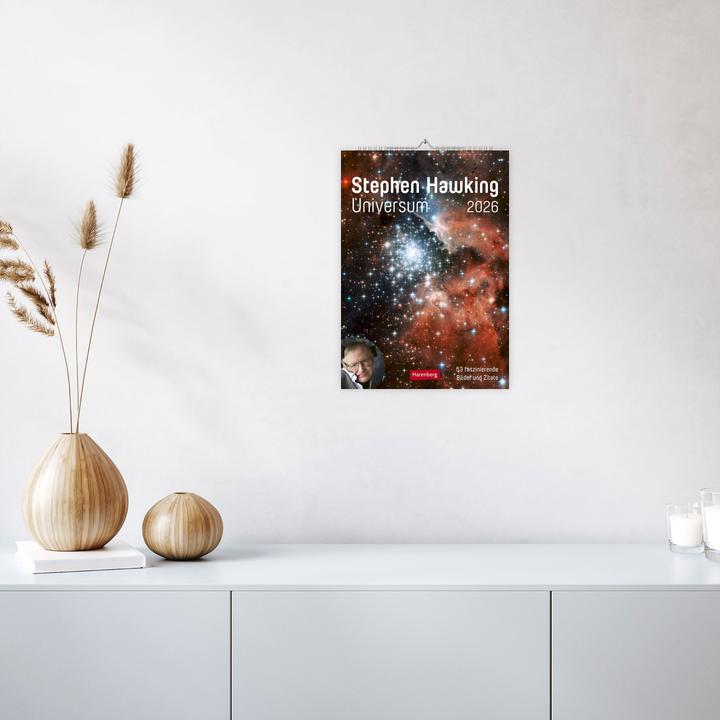 Actual product image Harenberg Stephen Hawking - Universum Wochenplaner 2026 - 53 faszinierende Bilder und Zitate