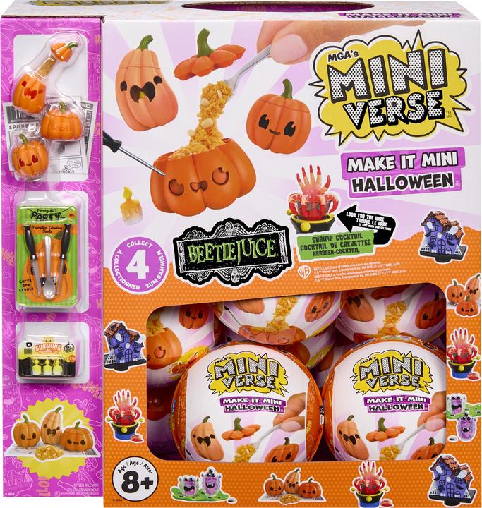 Actual product image MGA 's Miniverse - Make It Mini Halloween 2025 Beetlejuice Mini Collectibles (sortierter Artikel)