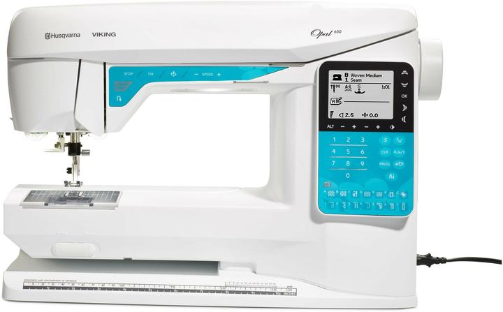 Husqvarna Nähmaschine Opal 670 Weiss