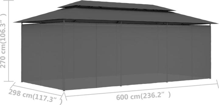 Actual product image vidaXL Orelano (600 cm, 298 cm)