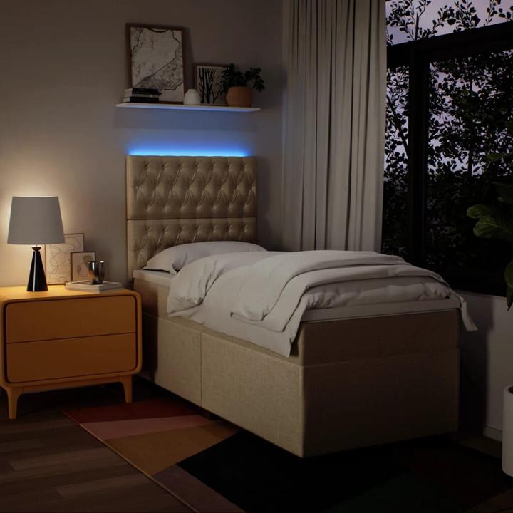 Actual product image vidaXL Boxspringbett (90 x 200 cm)