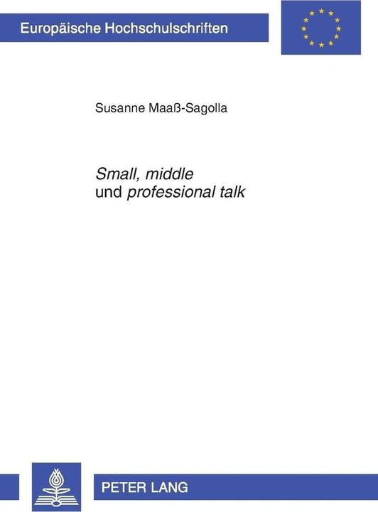 Energie-Label Small, middle und professional talk (Deutsch, Susanne Maass-Sagolla, 2010)