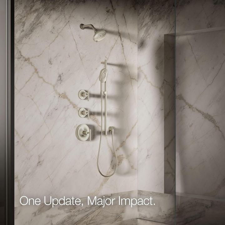 Actual product image Kohler Forte Multi-Function Shower Head (3 Beam types, 6.60 l/min)