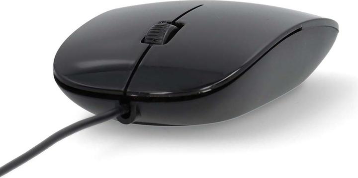 Actual product image Nedis Wired mouse | DPI: 1000 dpi | Number of buttons: 3 | Ambidextrous | 1.20 m | Silent mouse (Cable)