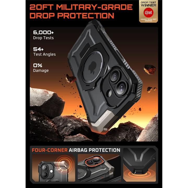 Actual product image Supcase UB Grip Mag MagSafe Case für iPhone 17 - Schwarz (Apple iPhone 17)