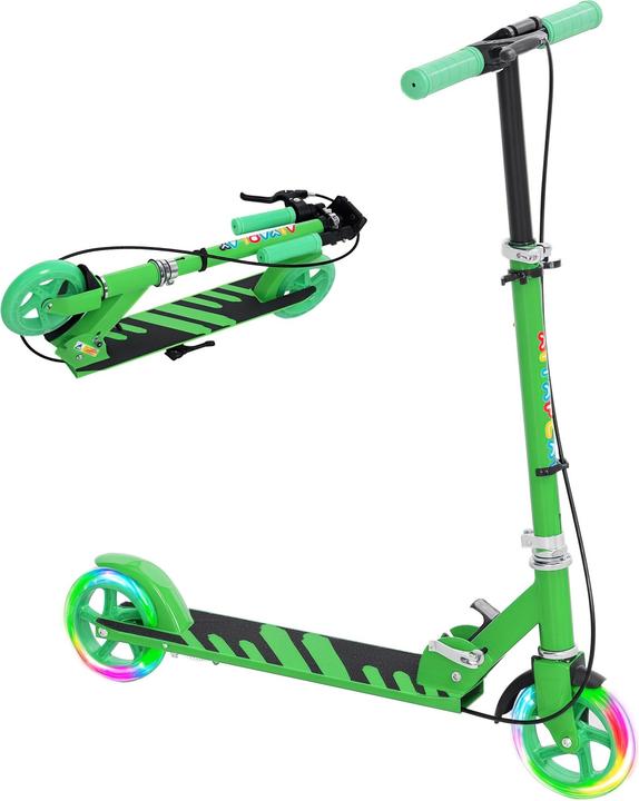 Actual product image Aiyaplay Kinderscooter Kunststoff, Metall Grün