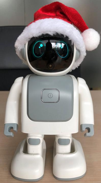 Actual product image Allnet Robert - Robot with Bluetooth speaker and programming via APP "Christmas Edition"