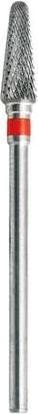 Produktbild Beautynails Bna Hard Steel Cone Drill Red Handle Medium Grain
