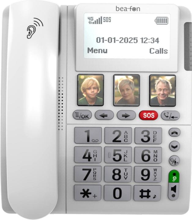 Produktbild Bea-Fon ML10 LTE 4G Tischtelefon mit SOS Funktion/ Notrufsender