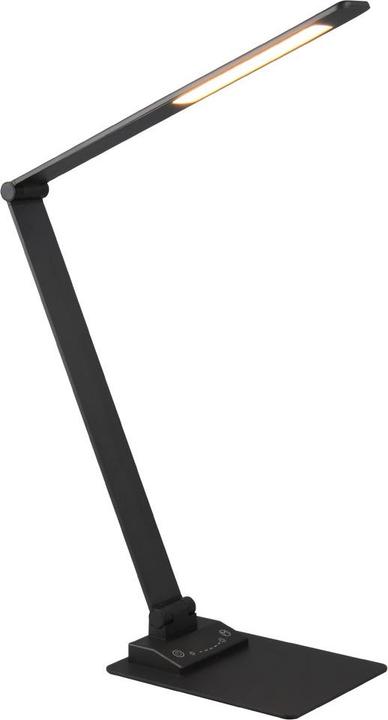 Produktbild Trio Travis LED Tischleuchte 6,5W dimmbar Schwarz Matt CCT einstellbare Lichtfarbe (650 lm)