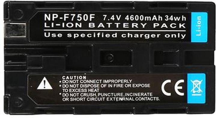 Actual product image Falcon Eyes Battery NP-F750 for MV-AD1/DV-256V/DV-320VC (Camera battery)