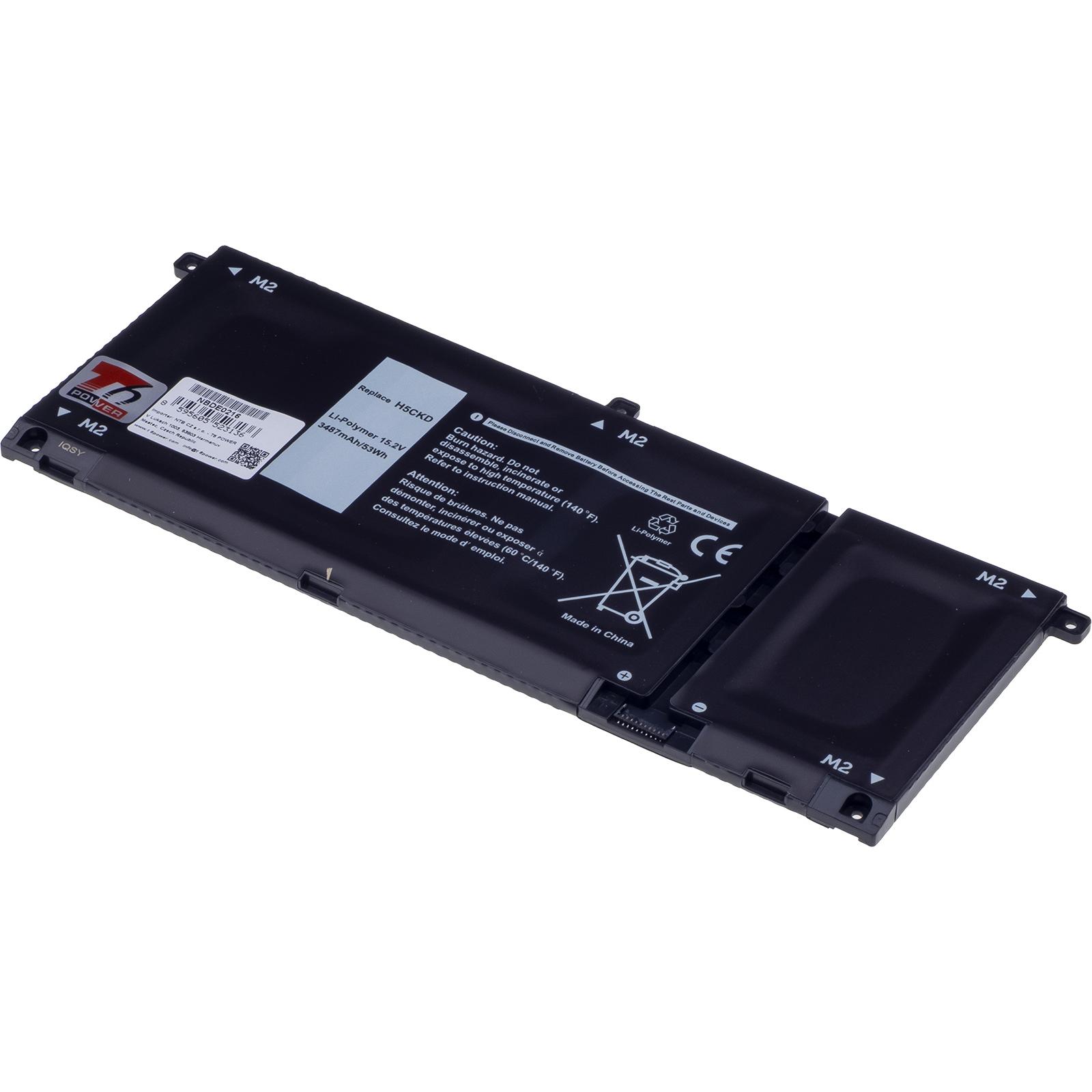 Dell Baterie T6 Power Latitude 3410, 3510, Inspiron 5501, Vostro 5401,,, 4cell, Li-pol (4 Zellen, 35
