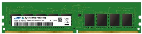 Actual product image Origin Storage M391A2G43BB2-CWE MEMORY MODULE (1 x 16GB, 3200 MHz, DDR4-RAM, DIMM)