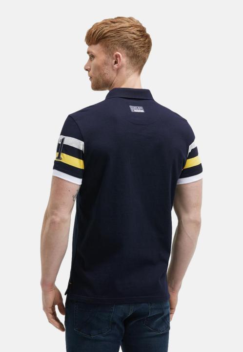 Image du produit Camp David Poloshirt Airplane Tour I Kurzarmshirt mit Polokragen (L)