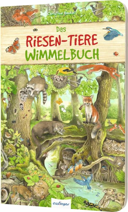 Produktbild Das Riesen-Tiere-Wimmelbuch (Deutsch, Christine Henkel, 2024)