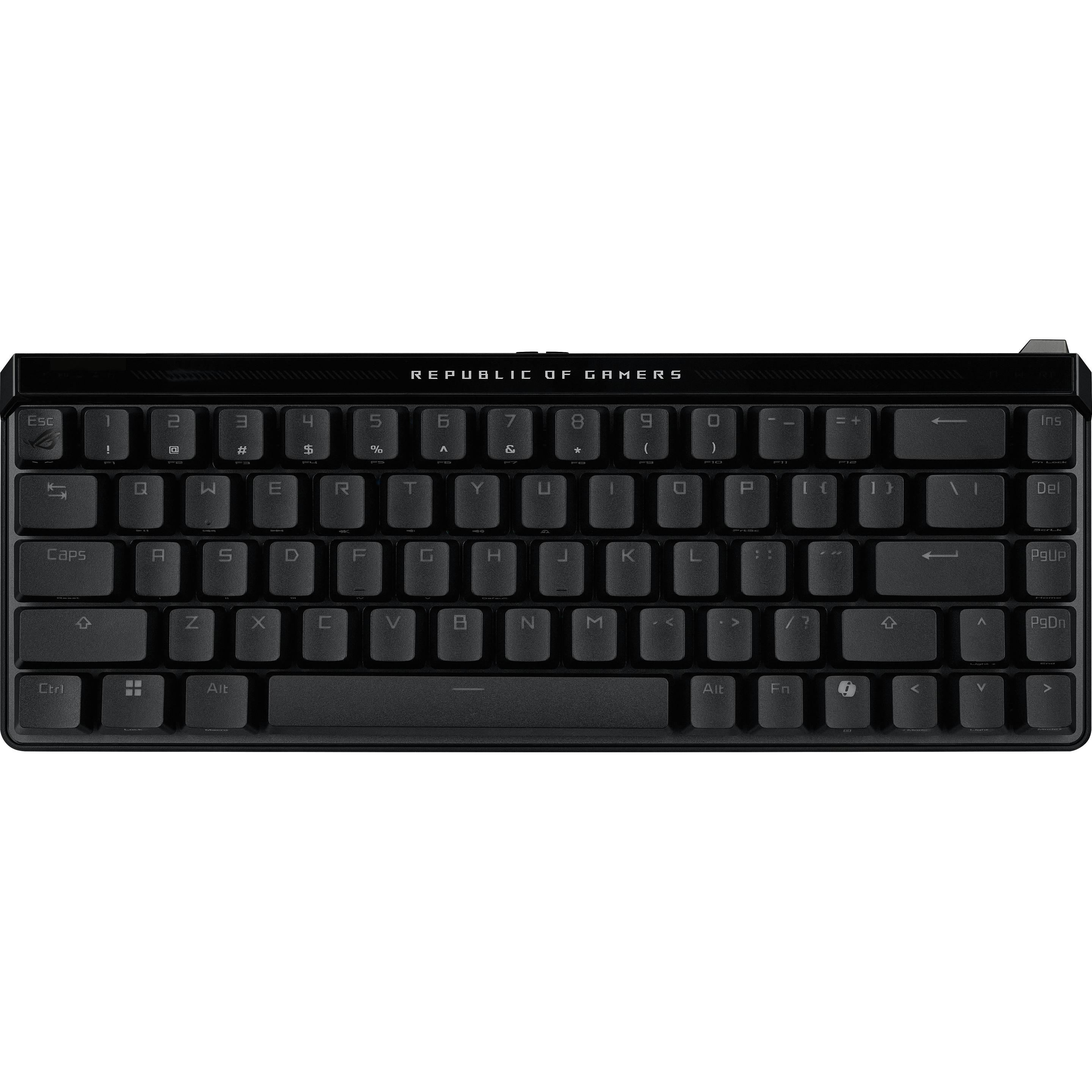 ASUS ROG Falchion Ace HFX (Deutschland, Kabelgebunden), Tastatur, Schwarz