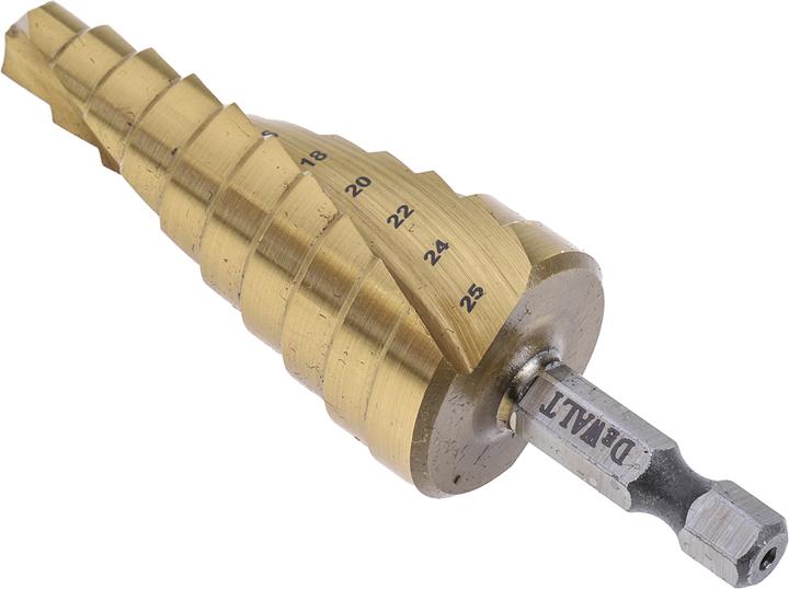 Actual product image DeWalt 14-25mm step drill (14-25mm)