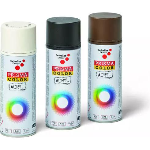 Schuller, Künstlerfarbe + Bastelfarbe, spraymaling mat - Prisma Color RAL 9005M