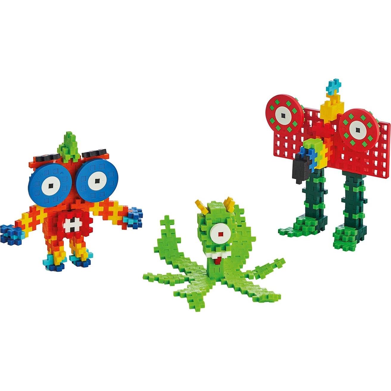 Thumbnail - Plus-Plus Kreativ Bausteine Aliens Monster