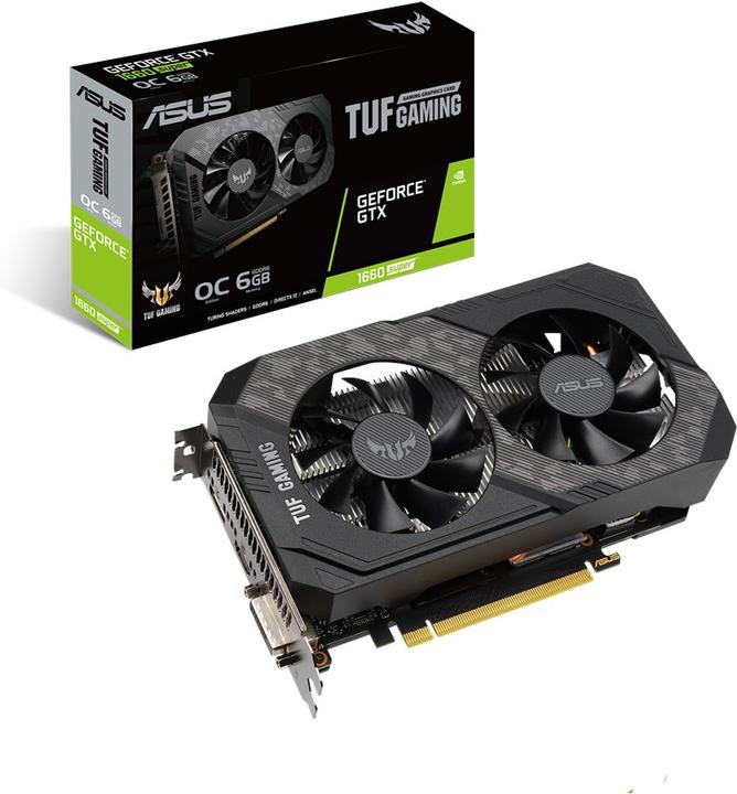 Actual product image ASUS GeForce TUF GTX 1660S O6G Gaming (6 GB)