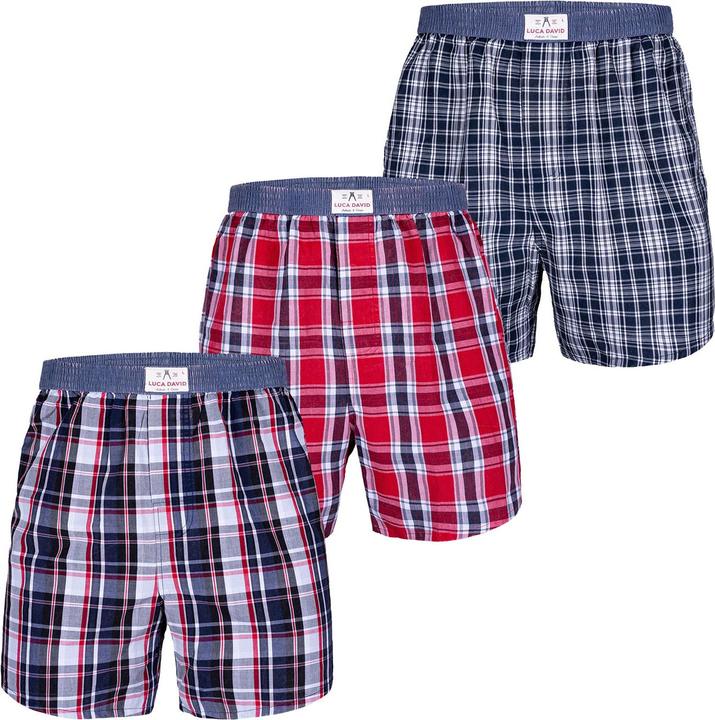 Produktbild Luca David Boxer Olden Glory (XL, 3er Pack)