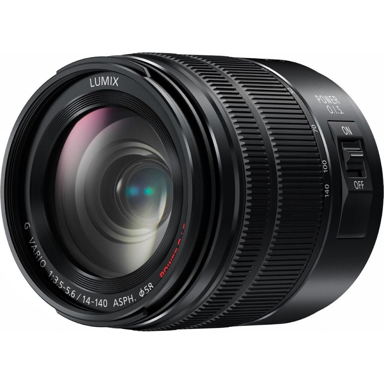 Panasonic Lumix G Vario 14-140mm F3.5-5.6 ASPH (Micro Four Thirds, Micro Four Thirds), Objektiv, Sch