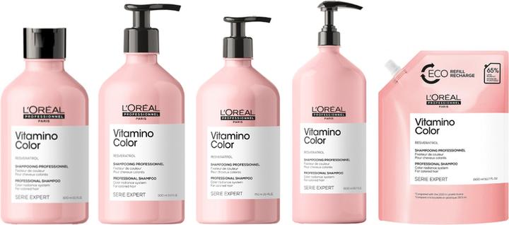 Actual product image L'Oréal Professionnel Series Expert Vitamino Colour Refill (500 ml, Liquid shampoo)