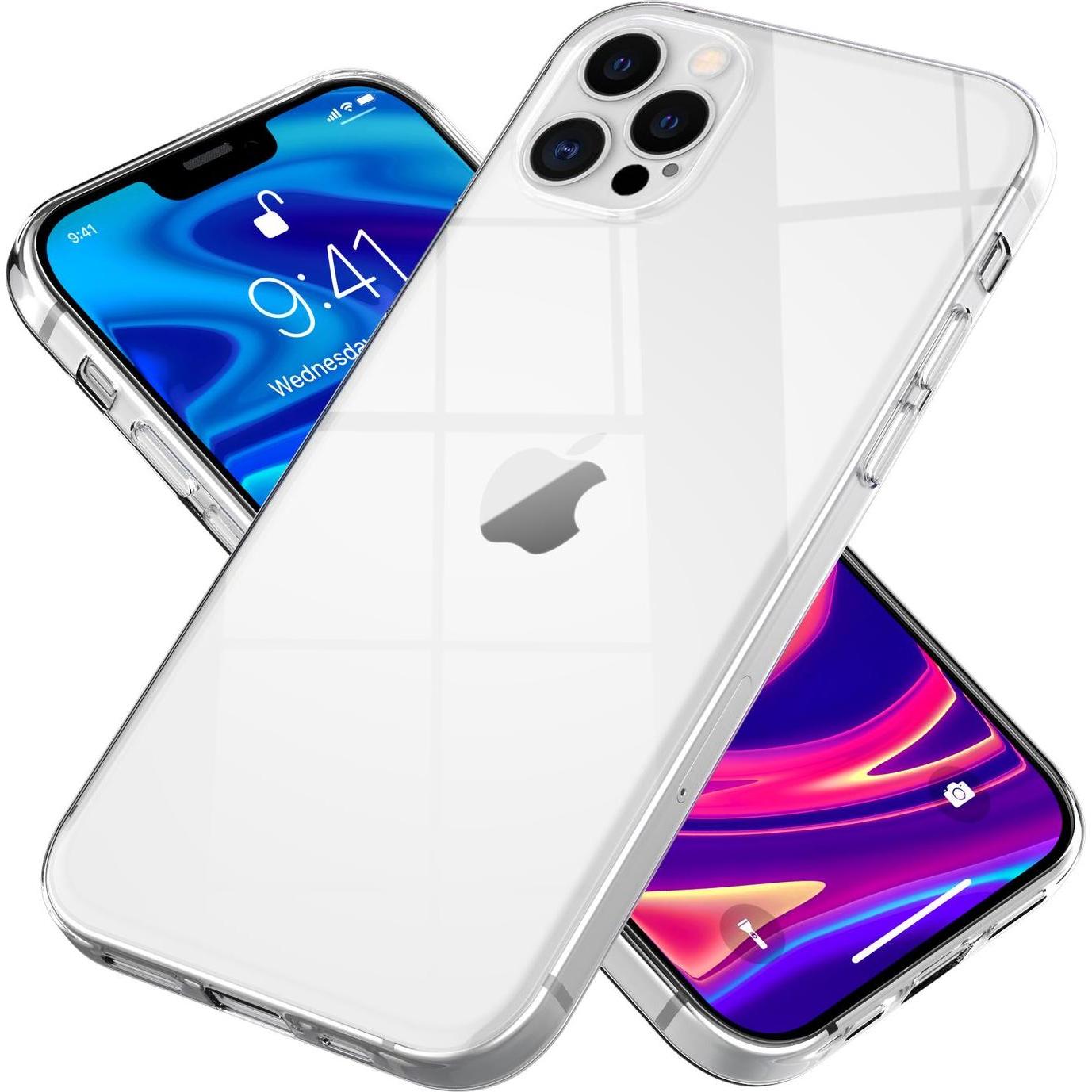 Nalia Schutzhülle (Apple iPhone 12 Pro Max), Smartphone Hülle, Transparent