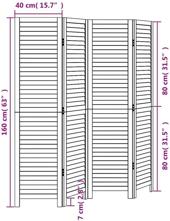 Image du produit vidaXL Paravent