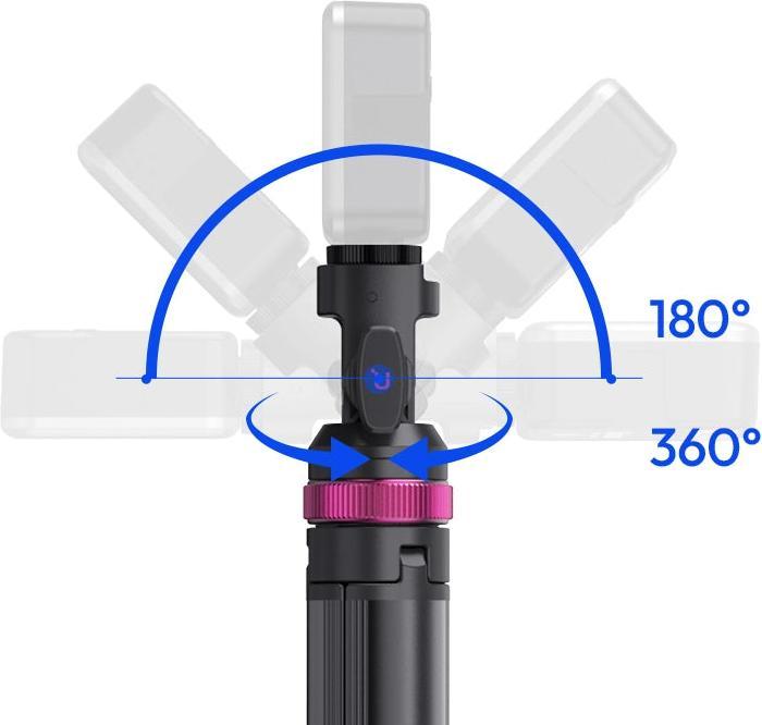 Actual product image Ulanzi MT-89 Quick-Release Lampstatief w/ Cold Shoe Mount (U-MT-89) (Metal, Plastic)