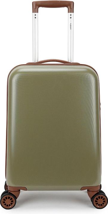 Actual product image Decent Retro Hand luggage suitcase 55 cm Dark Green (35 l)