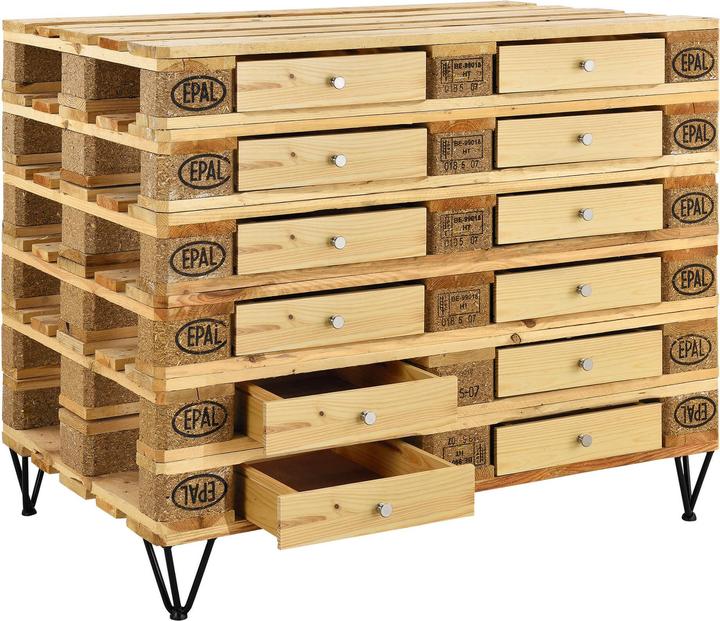 Produktbild En.Casa Schublade 1x für Europaletten (37.50 cm, 1x)
