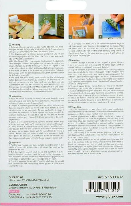 Produktbild Glorex Seifengiessform