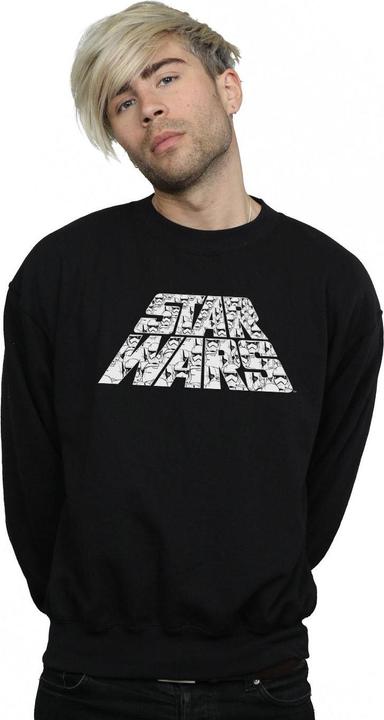 Produktbild Star Wars The Rise Of Skywalker Trooper Filled Logo Sweatshirt (5XL)