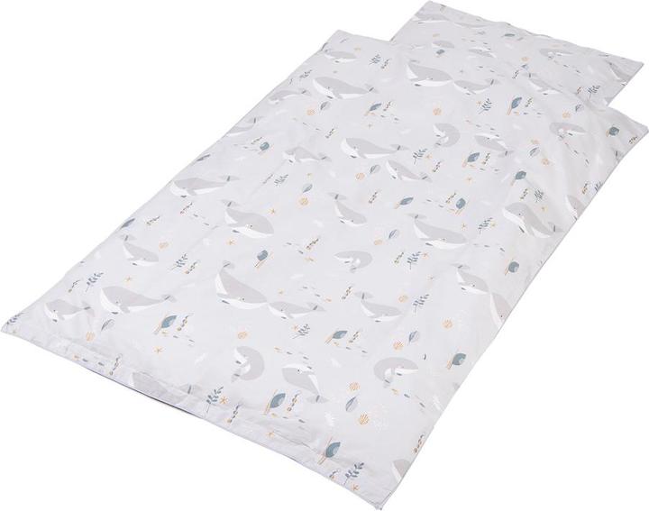 Produktbild Babytrold Junior Bedding - 100x140 - Whale (17-71HV)
