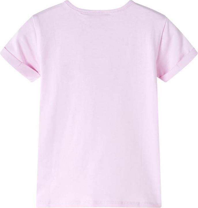 Immagine prodotto vidaXL T-shirt per bambini rosa pallido 128,Materiale: 95 % cotone. 5 (128)