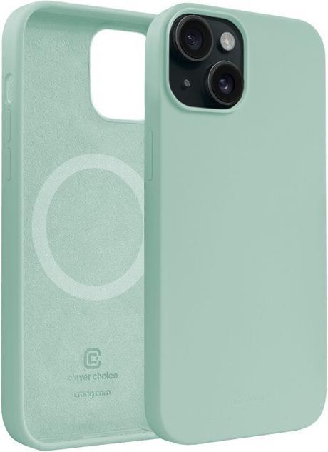 Productafbeelding Crong Kleurhoes Magnetic - iPhone 15 MagSafe hoesje (Mint) (Apple iPhone 15)