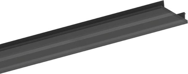 Produktbild LEDsON PMMA-DIFFUSOR F?R LED-PROFILE DER SERIE 'ALU-EPOXY' - 2 m - SCHWARZ MATT