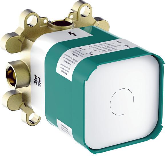 Actual product image hansgrohe AXOR basic body for overhead shower 2jet with shower arm