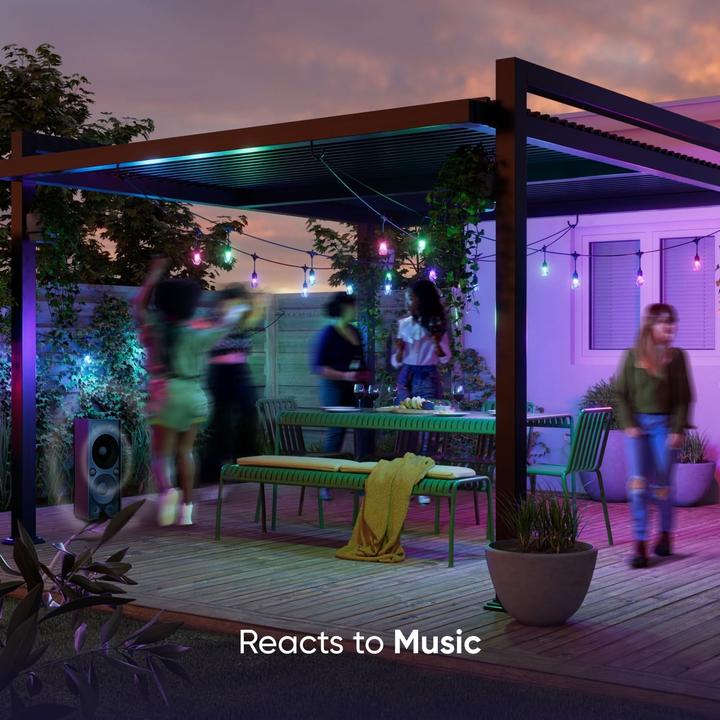 Image du produit Nanoleaf Essentials Matter Smart Pack d'extension de guirlandes lumineuses d'extérieur (15 m)