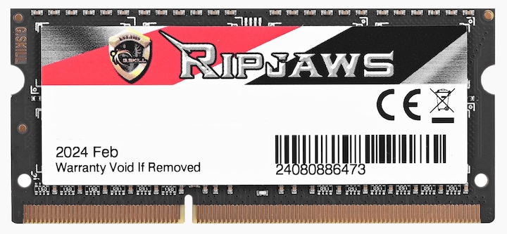 Actual product image G.Skill Ripjaws (1 x 8GB, 1866 MHz, DDR3-RAM, SO-DIMM)