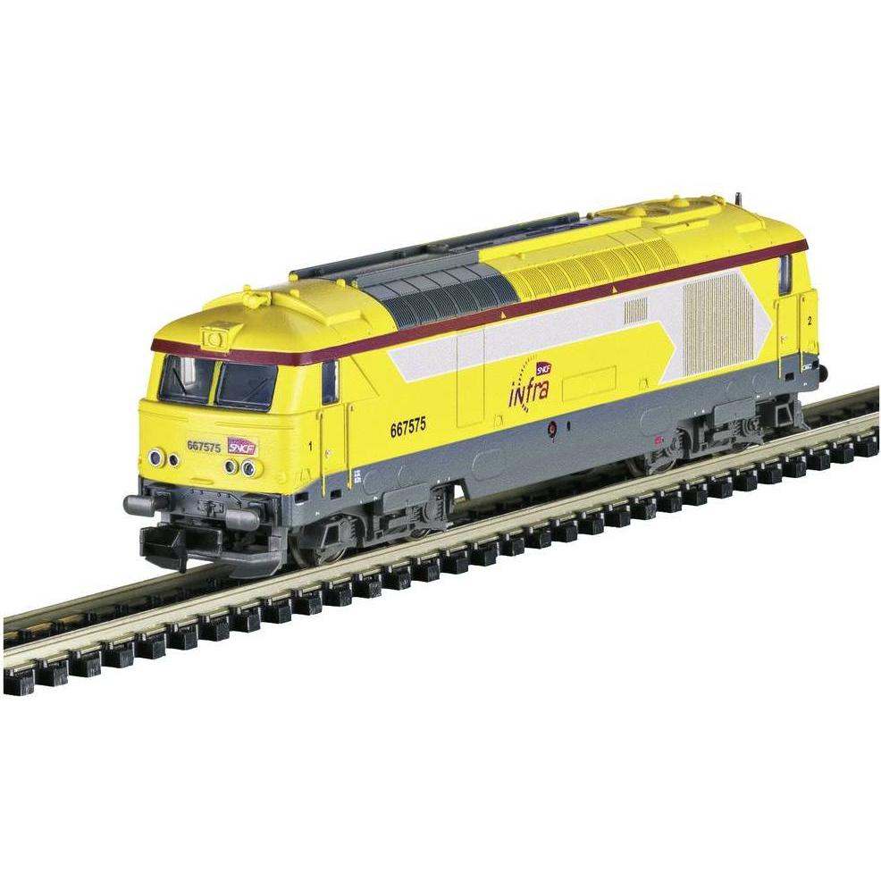 MiniTrix 16707 N Diesellok Serie 67400 der SNCF (Spur VI)