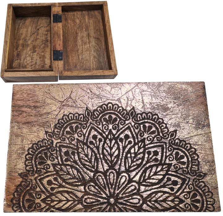 Berk Boîte en bois "Mandala (13.50 cm)